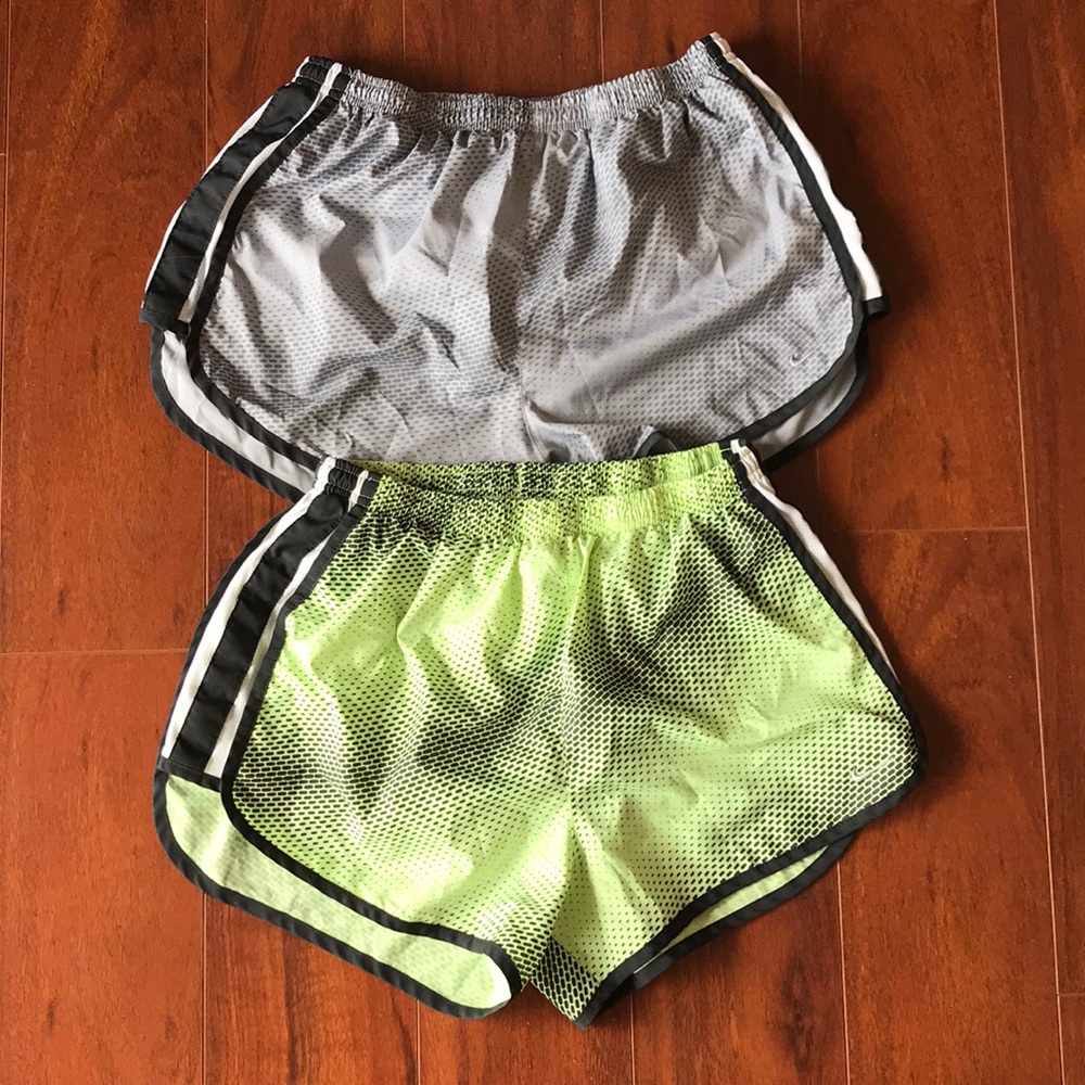 Lot of two Nike Tempo. Size Medium.